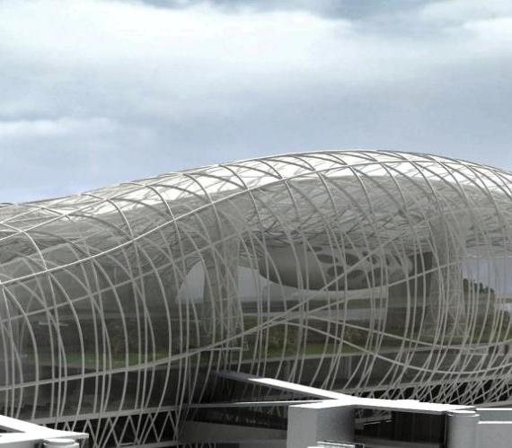 Wizualizacja nowego lotniska w Zagrzebiu / Fot. 